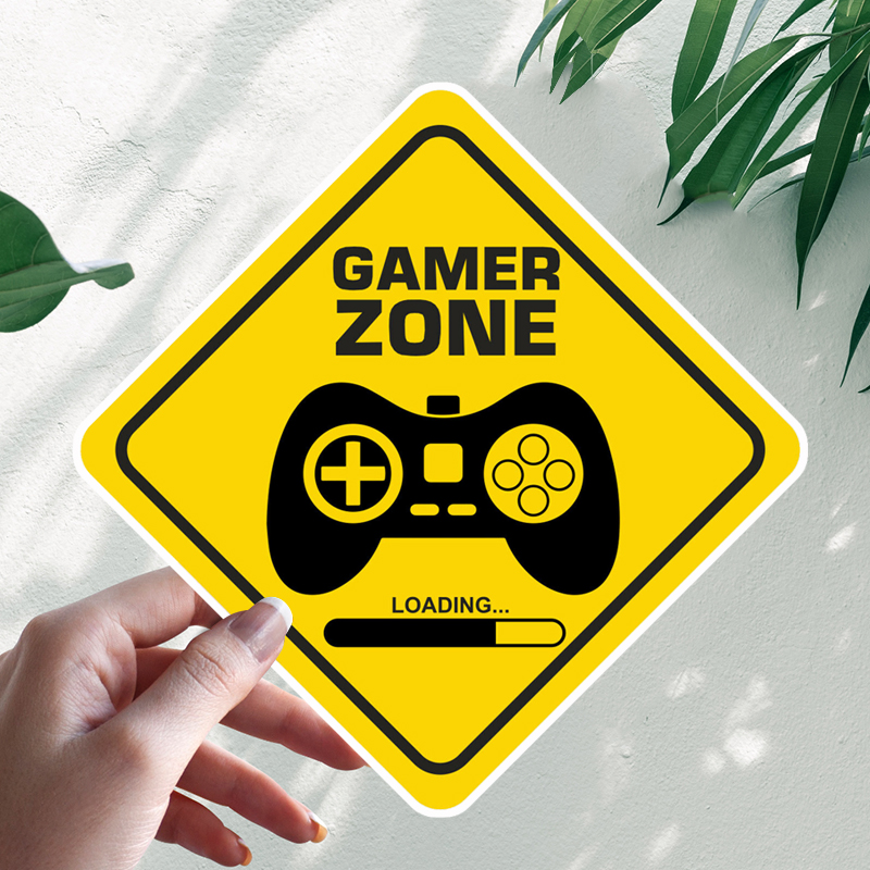 Car Accessories Zone - Gamer Zone Car Stickers Vinyl Decal