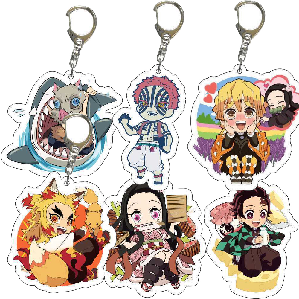 Car Accessories Xmas Gifts - Anime Demon Slayer doll toy Kimetsu