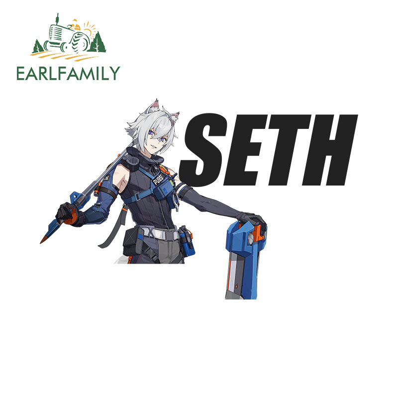 Car Accessories Zone - EARLFAMILY 13cm x 8.2 Seth Lowellcm