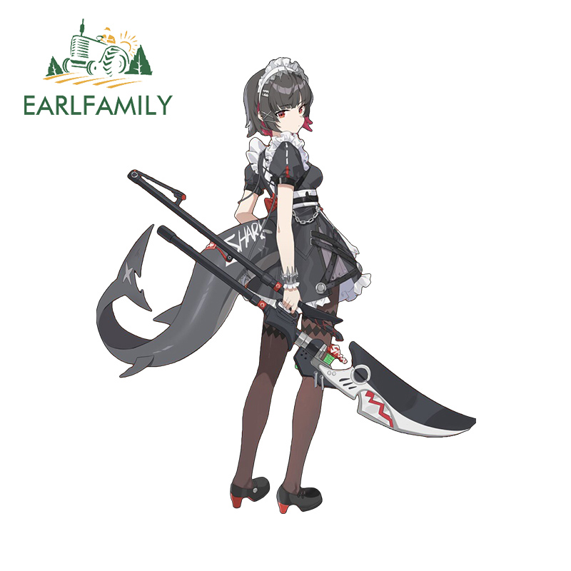 Car Accessories Zone - EARLFAMILY 13cm X 10.8cm for Zenless