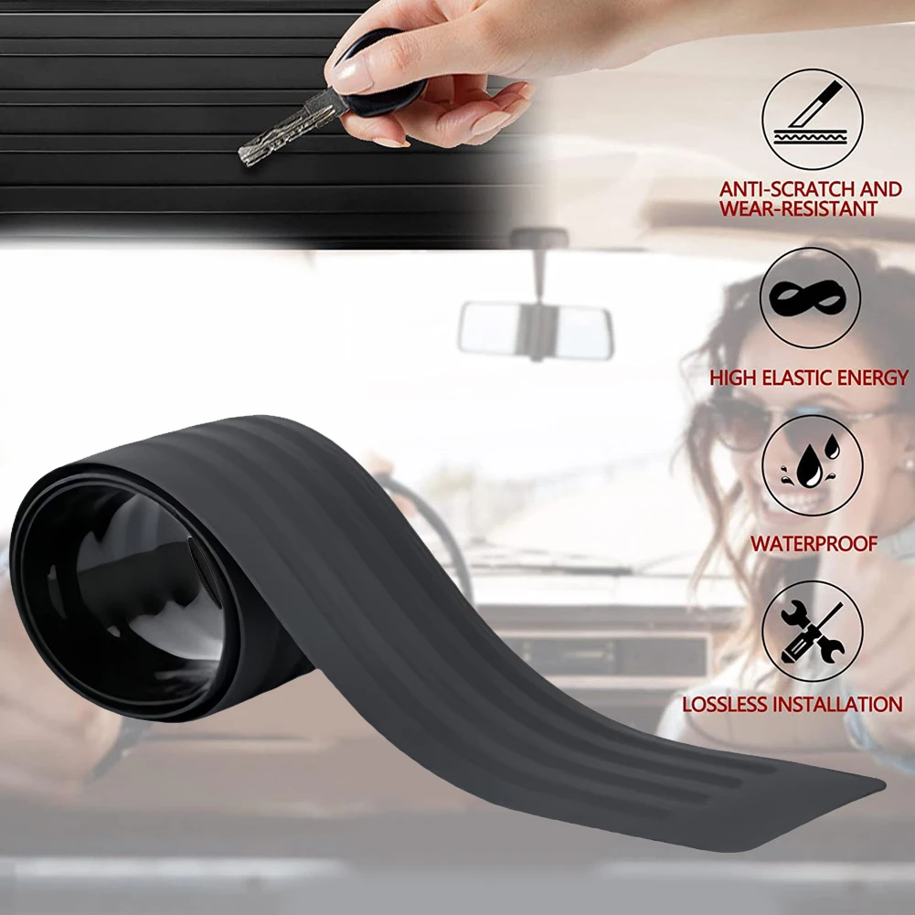Bumper Guard Protector - Universal Car Trunk Door Sill Plate
