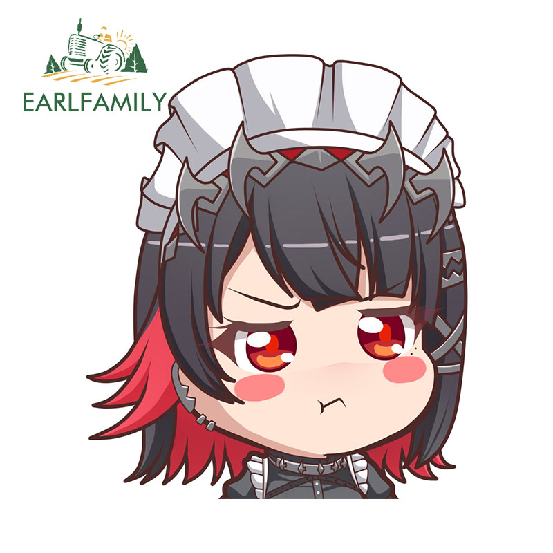 Car Accessories Zone - EARLFAMILY 13cm x 11.2cm Ellen Joe