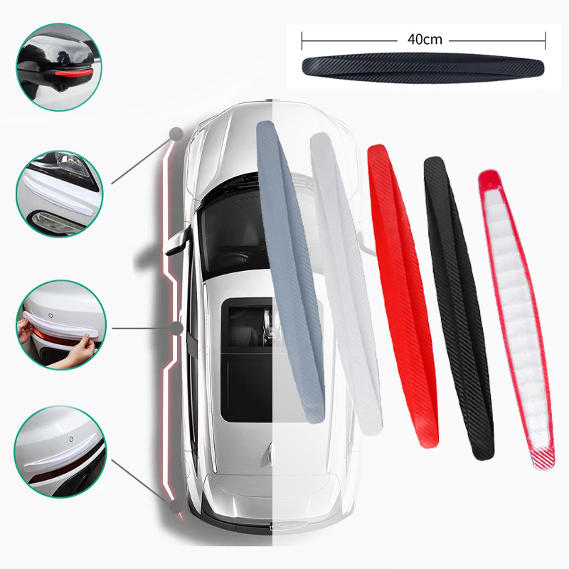 2/4PCS Front Rear Bumper Unive - مراجعة Bumper Guard Protector وسعره