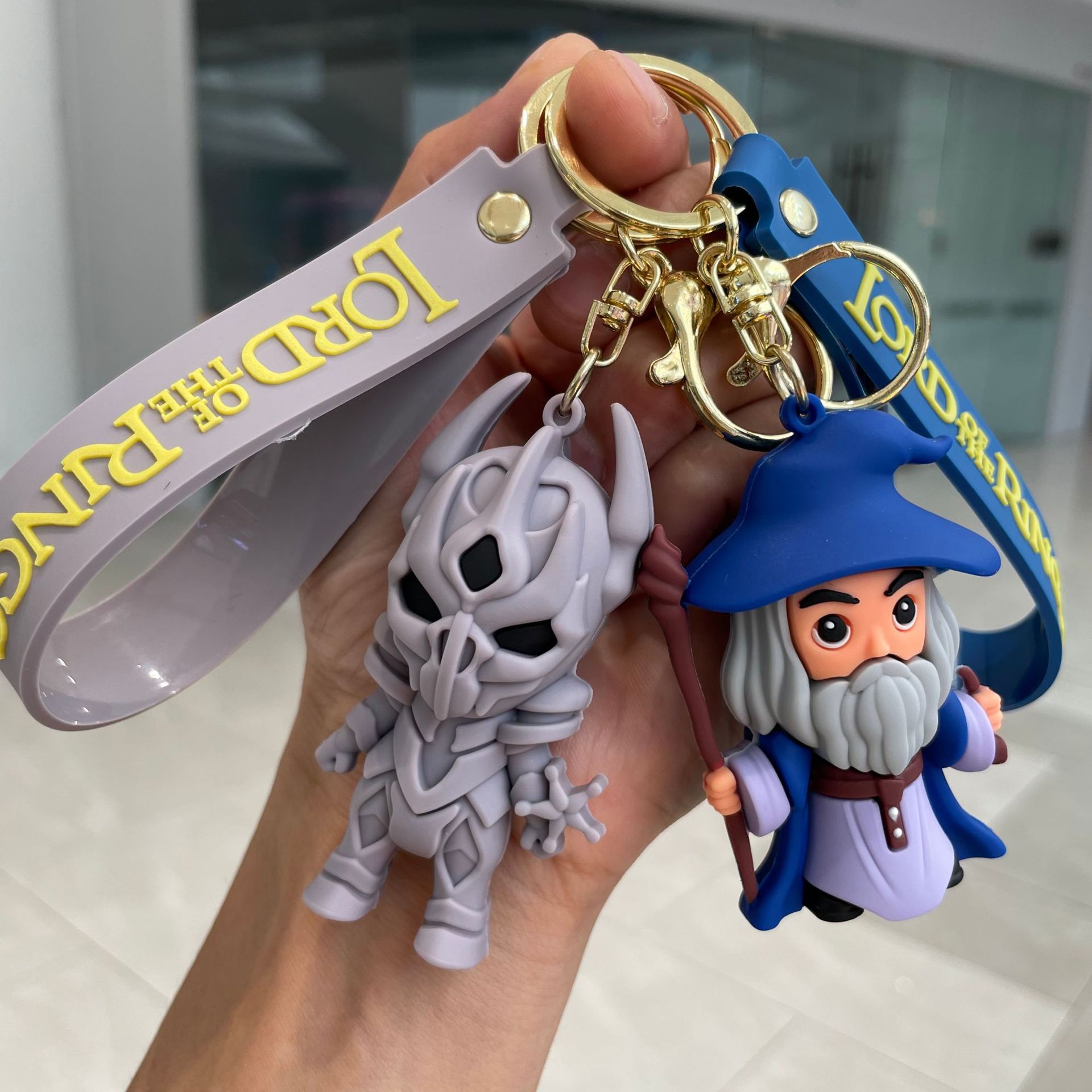Movie Lord Rings Keychain Anim - مراجعة Car Accessories Xmas Gifts وسعره