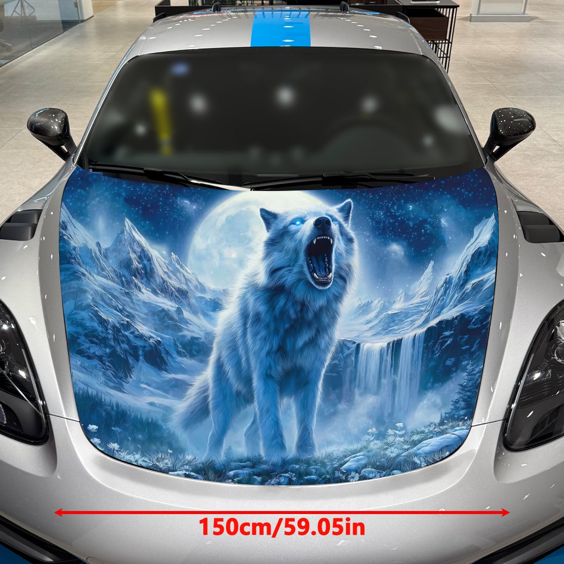 Winter Mountain Night Scene Wo - مراجعة Car Accessories For Winter وسعره