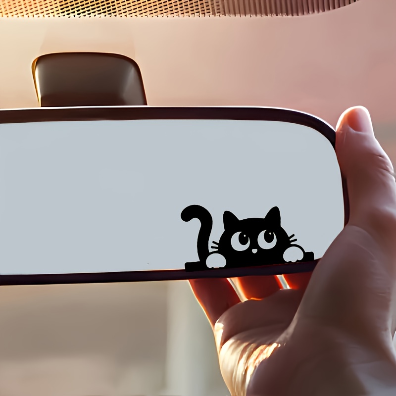 Cute Cat Car Rearview Mirror S - مراجعة Car Accessories Xmas Gifts وسعره