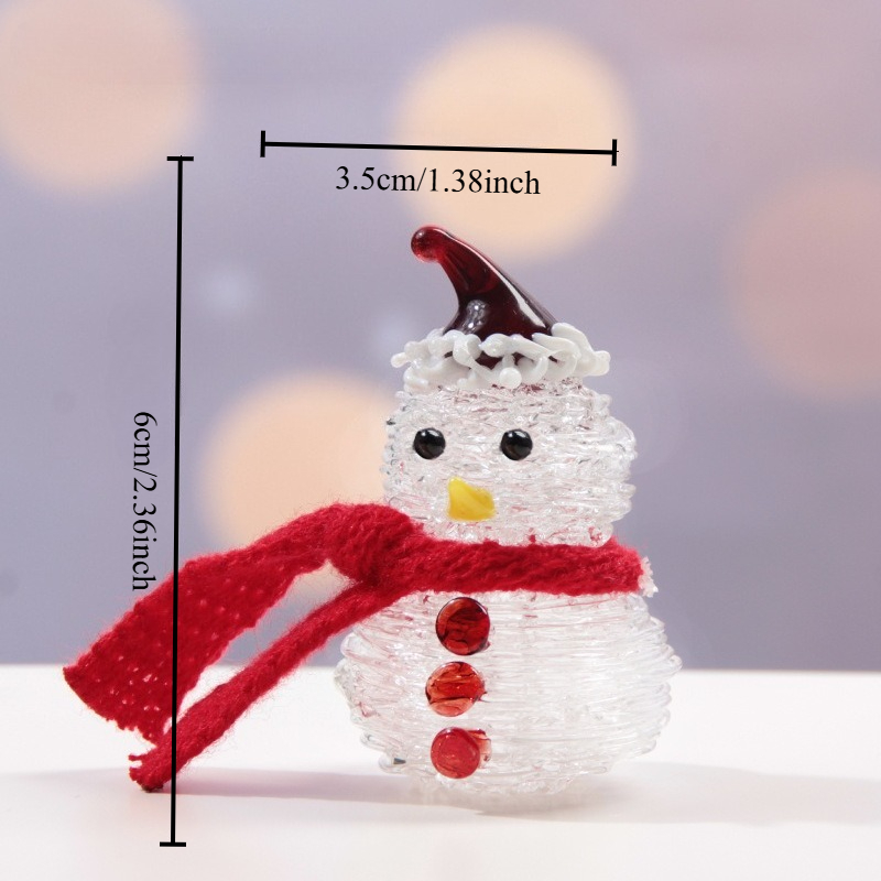 Handcrafted Glass Christmas Tr - مراجعة Car Accessories Xmas Gifts وسعره