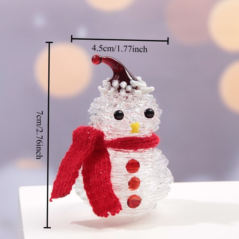 Handcrafted Glass Christmas Tr - مراجعة Car Accessories Xmas Gifts وسعره