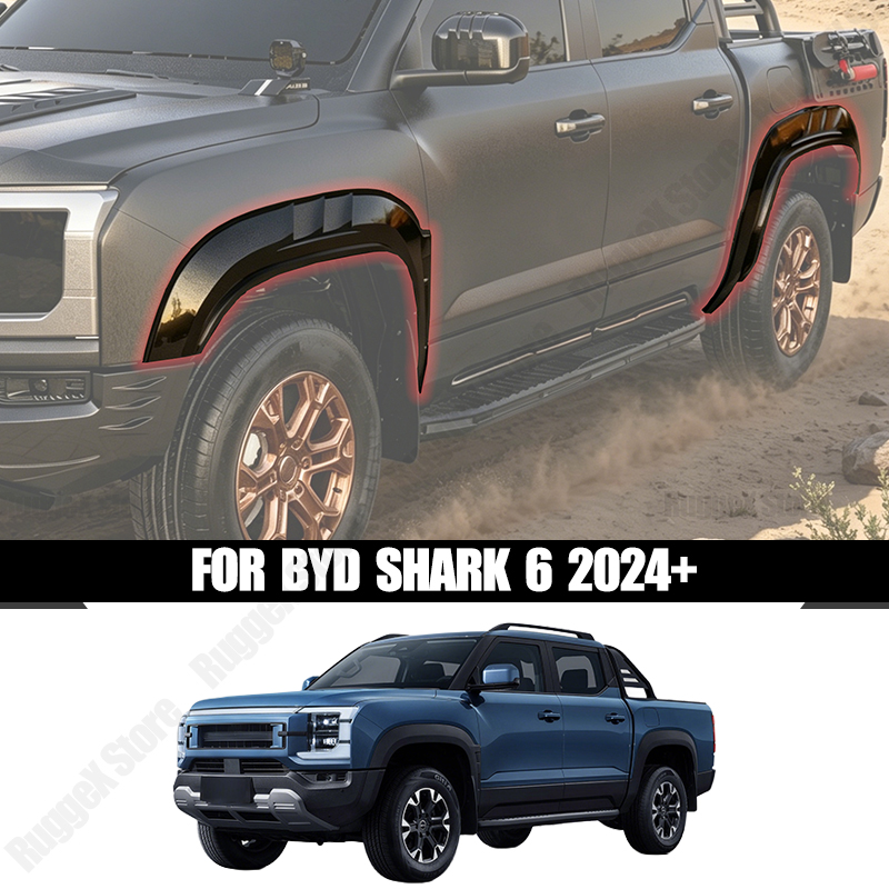 For BYD Shark 6 Fender Flares  - مراجعة Car Accessories You Need وسعره