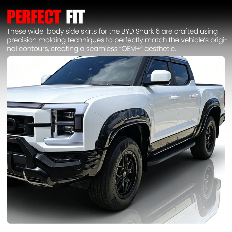 For BYD Shark 6 Fender Flares  - مراجعة Car Accessories You Need وسعره