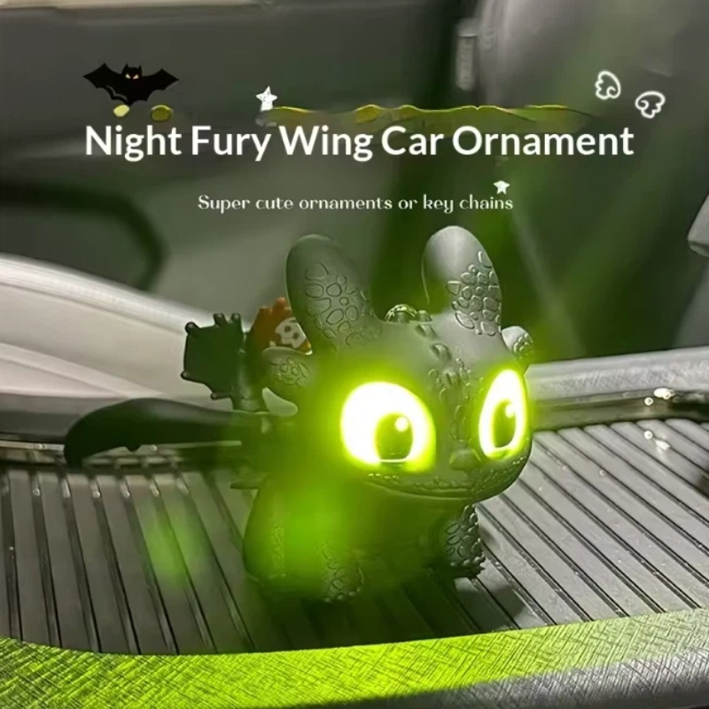 Genuine Cute Glowing Toothless - مراجعة Car Accessories Essentials وسعره