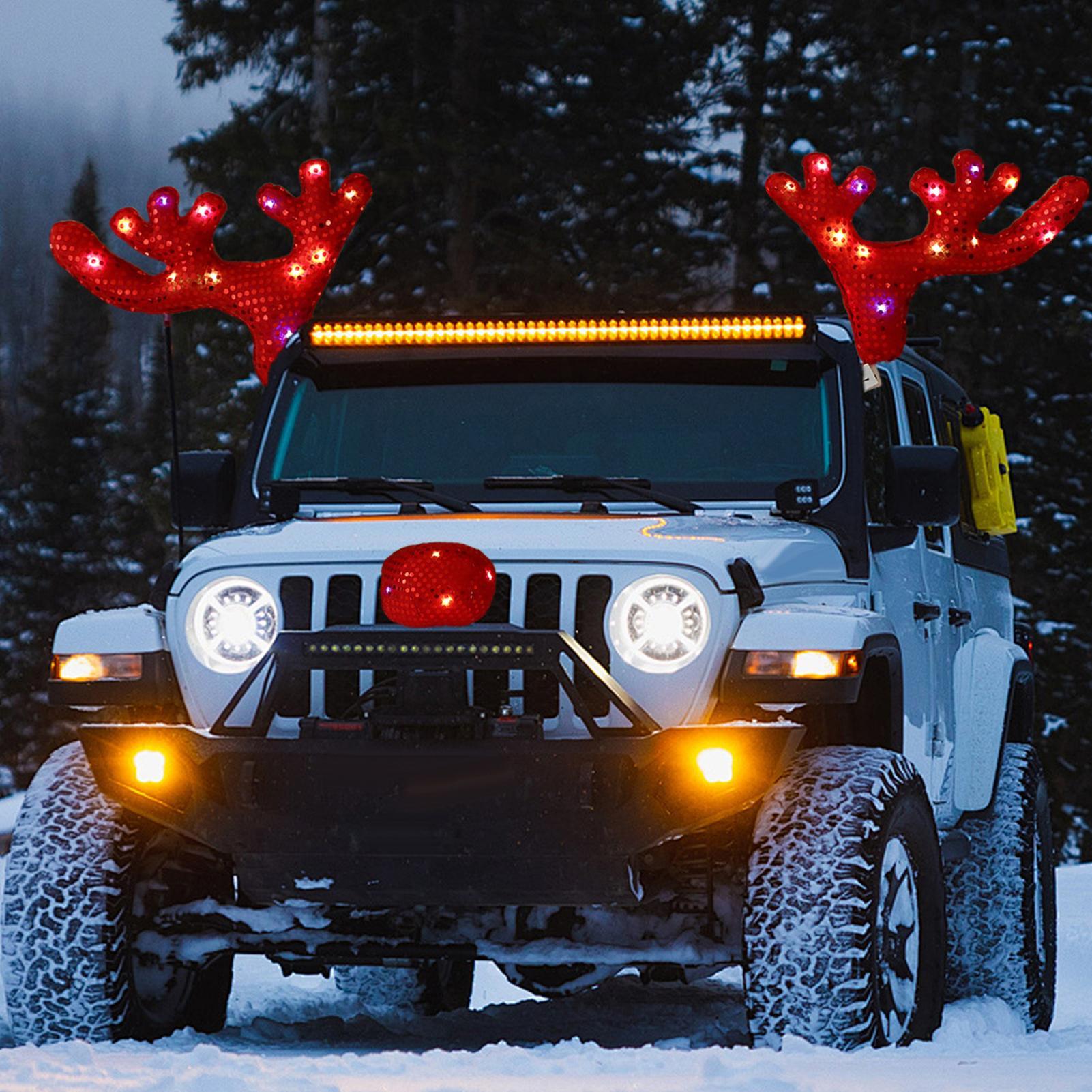 Car Christmas Decorations Cute - مراجعة Car Accessories For Winter وسعره