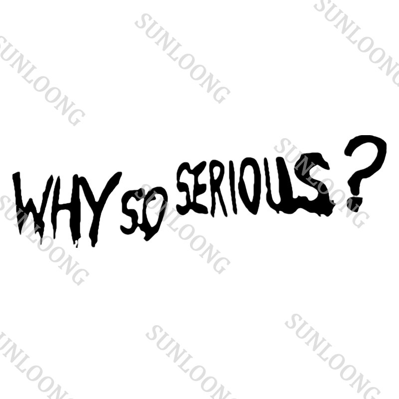 Personalized Why So Serious Ca - مراجعة Car Accessories Joker وسعره