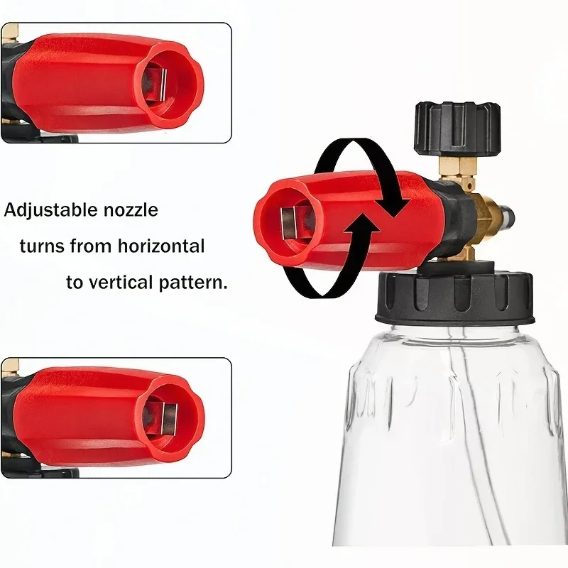 High Pressure PA Foam Cannon   - مراجعة Car Accessories For Winter وسعره