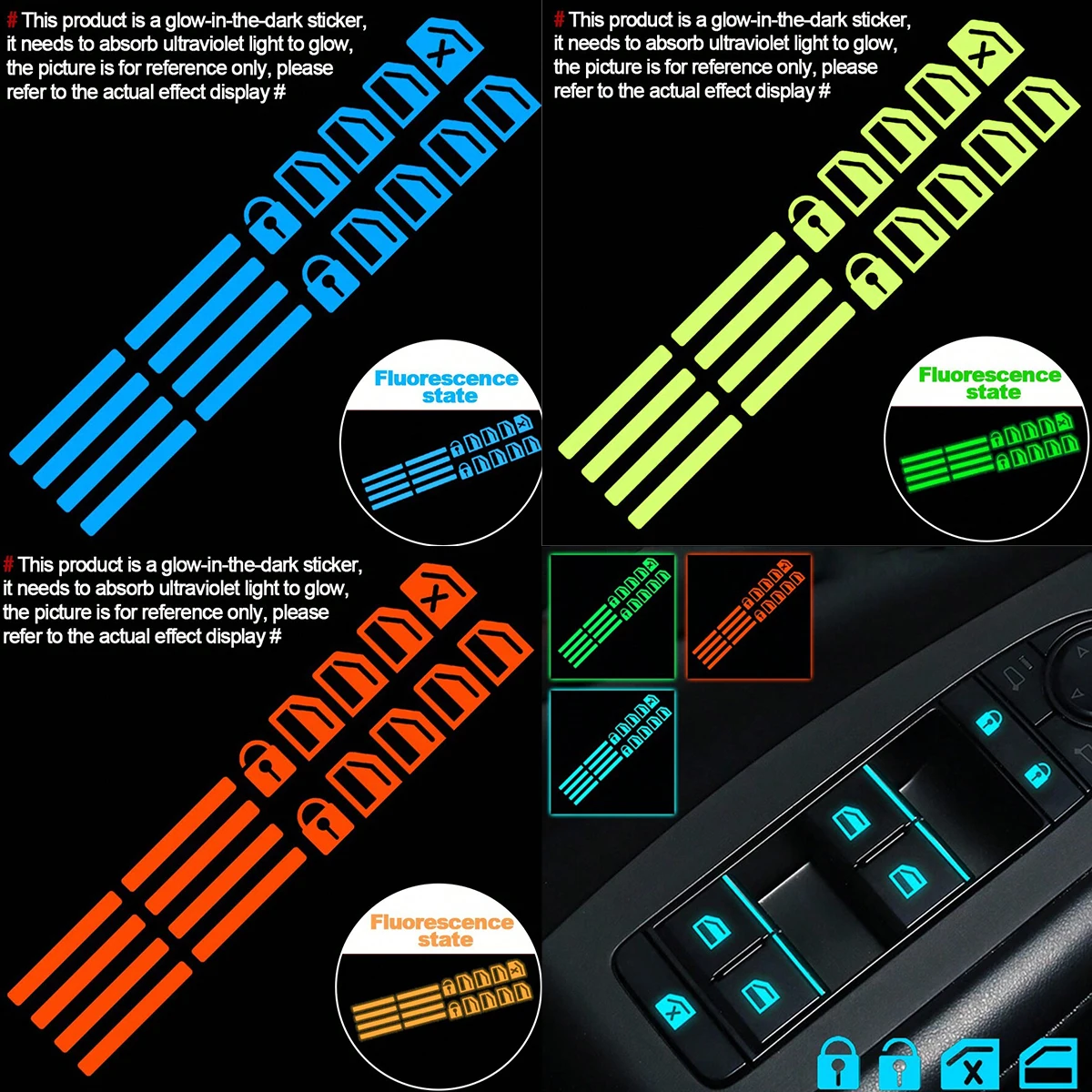 18pcs Car Window Control Butto - مراجعة Car Accessories Quotes وسعره