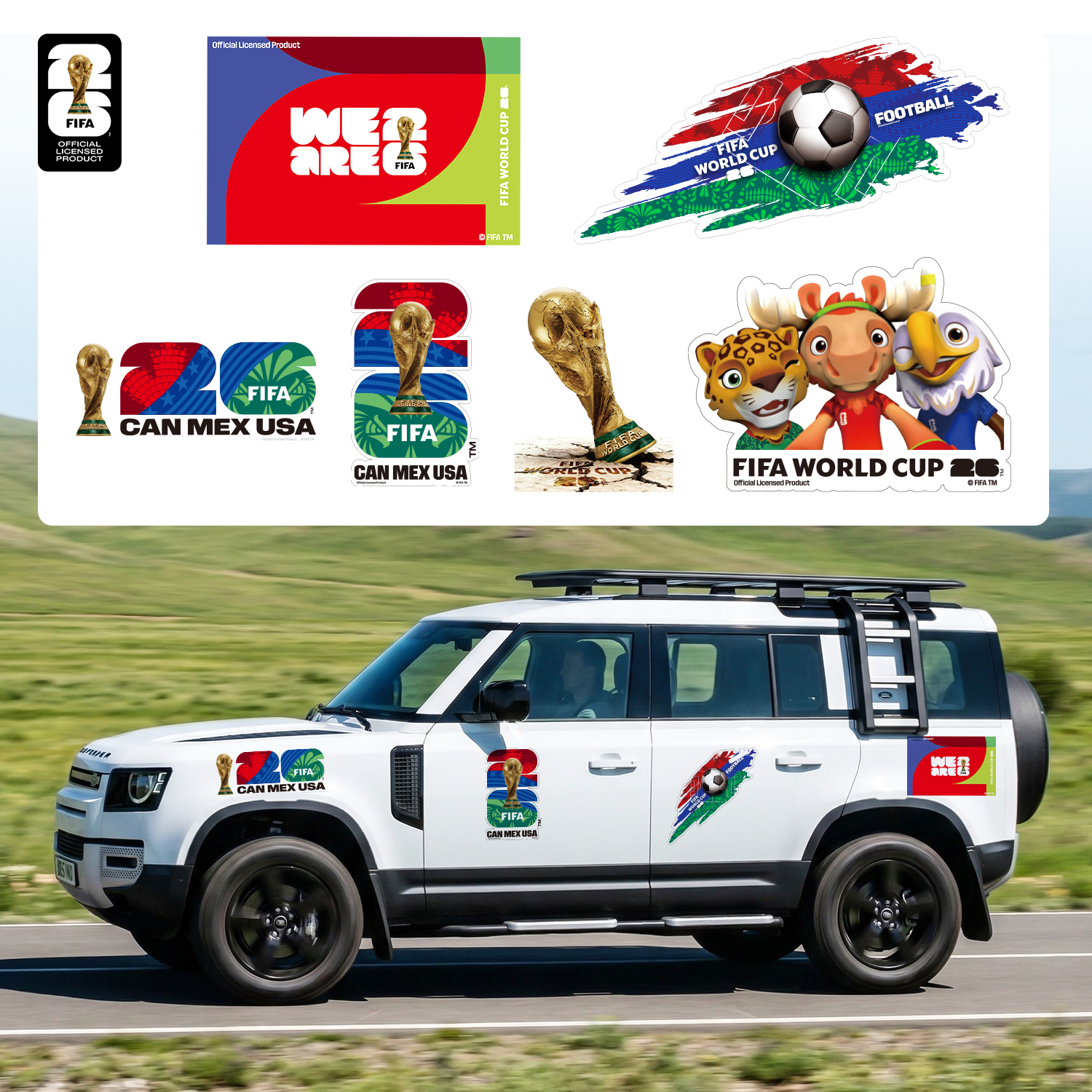 FIFA World Cup 2026 Car Decal  - مراجعة Car Accessories Quotes وسعره
