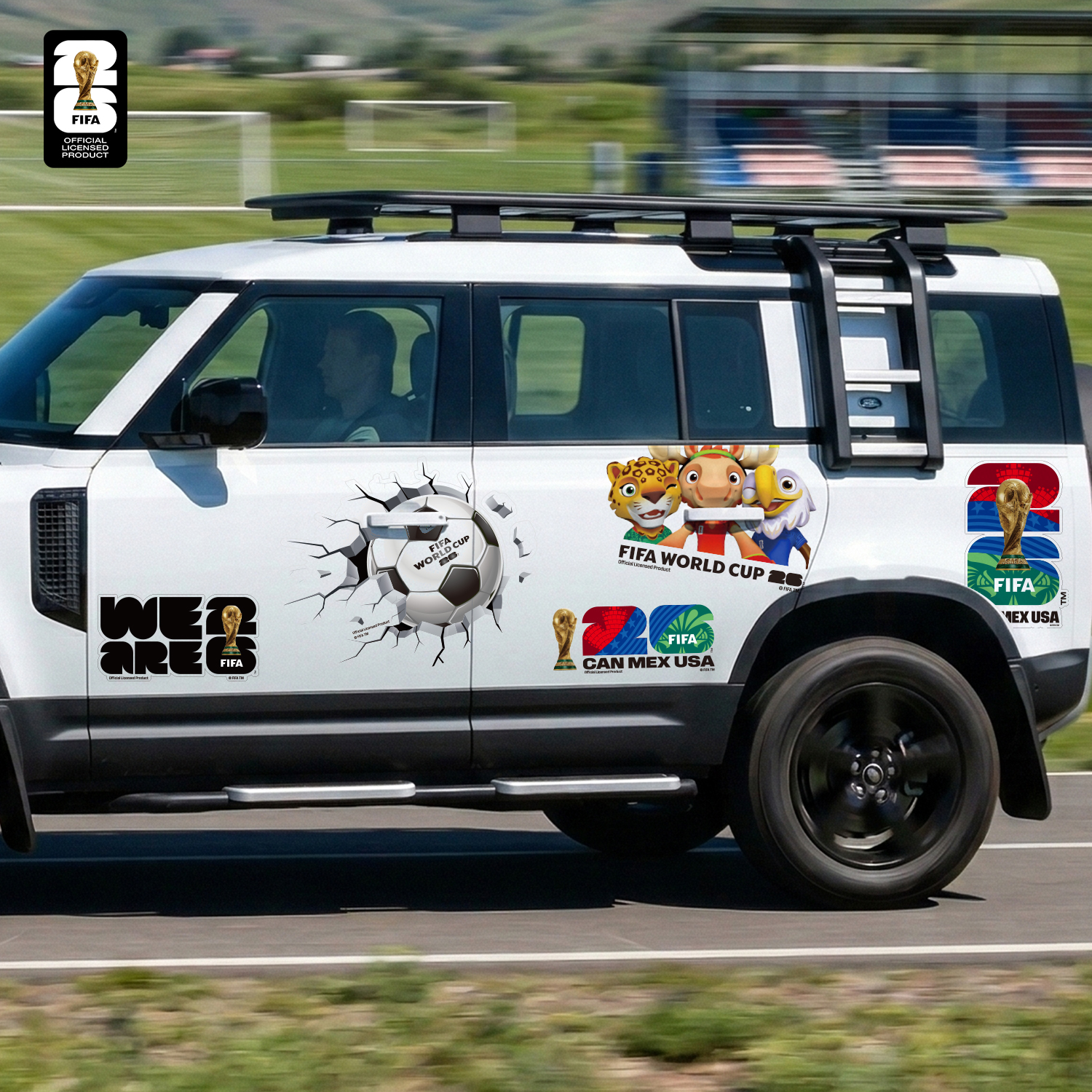 FIFA World Cup 2026 Car Decal  - مراجعة Car Accessories Quotes وسعره