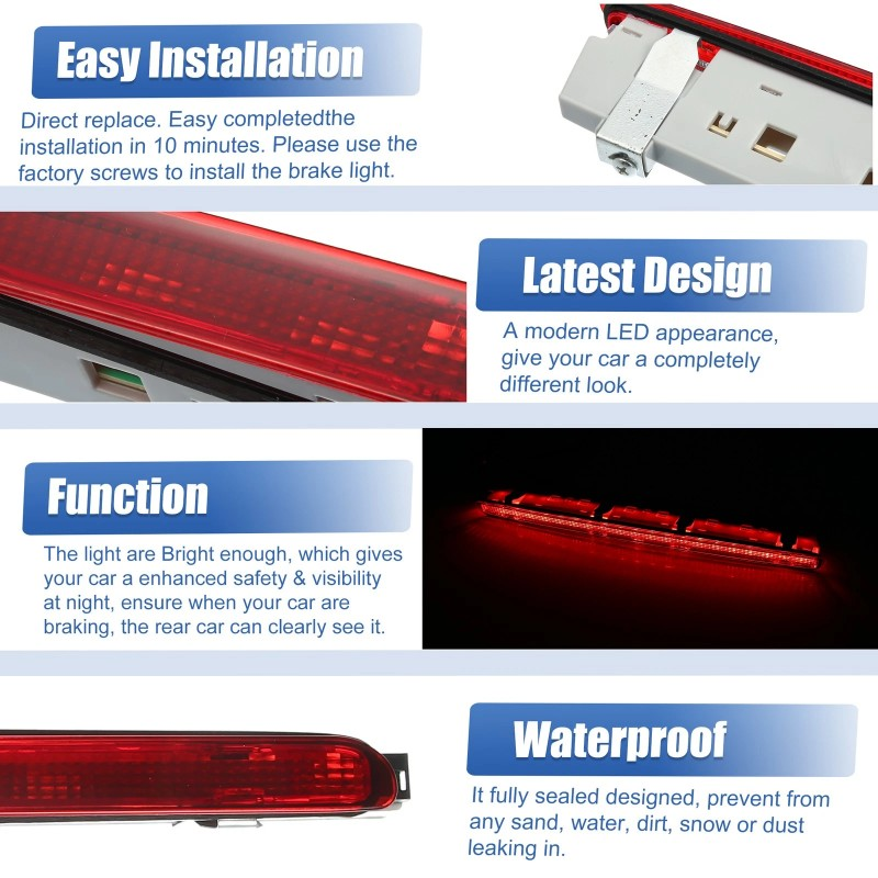 Car High Level Third LED Rear  - مراجعة Car Accessories Brand وسعره