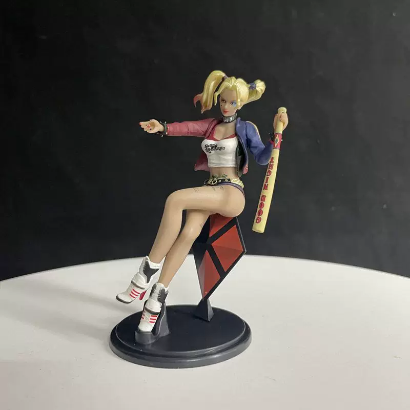 11cm Suicide Squad Harley Quin - مراجعة Car Accessories Joker وسعره