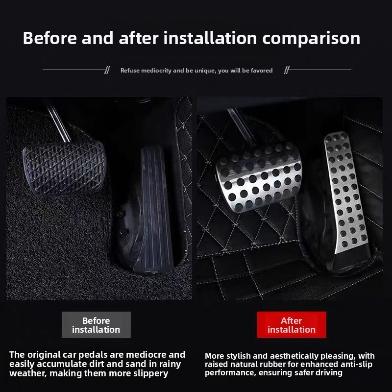Stainless Steel Car Pedal Acce - مراجعة Car Accessories Mercedes وسعره