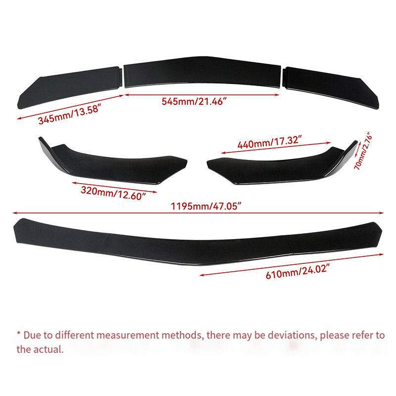 New Car Gloss Black Front Bump - مراجعة Car Accessories Nissan Xtrail وسعره