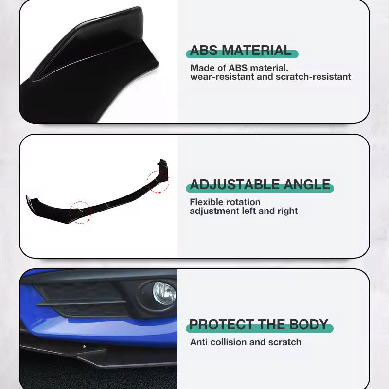 New Car Gloss Black Front Bump - مراجعة Car Accessories Nissan Xtrail وسعره