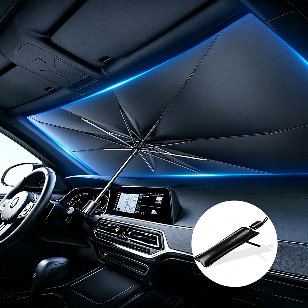 Car Windshield Sunshade Umbrel - مراجعة Car Accessories In Store وسعره