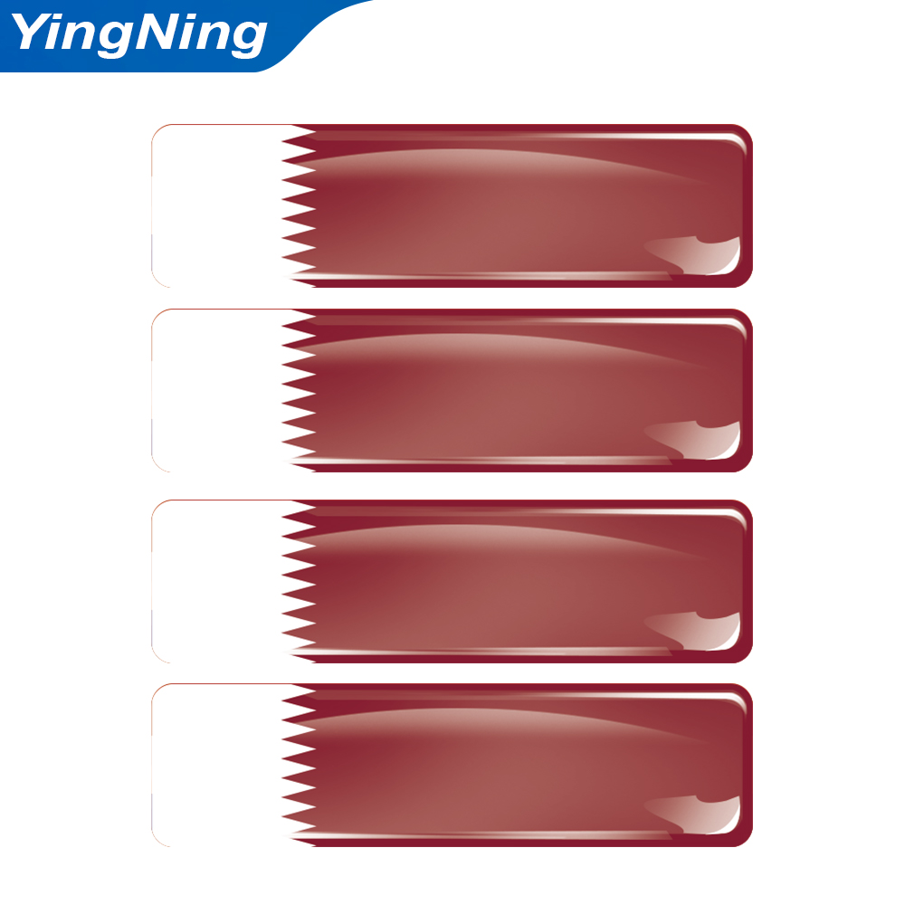 4PCS Qatar Flag Sticker Vinyl  - مراجعة Qatar Car Accessories وسعره