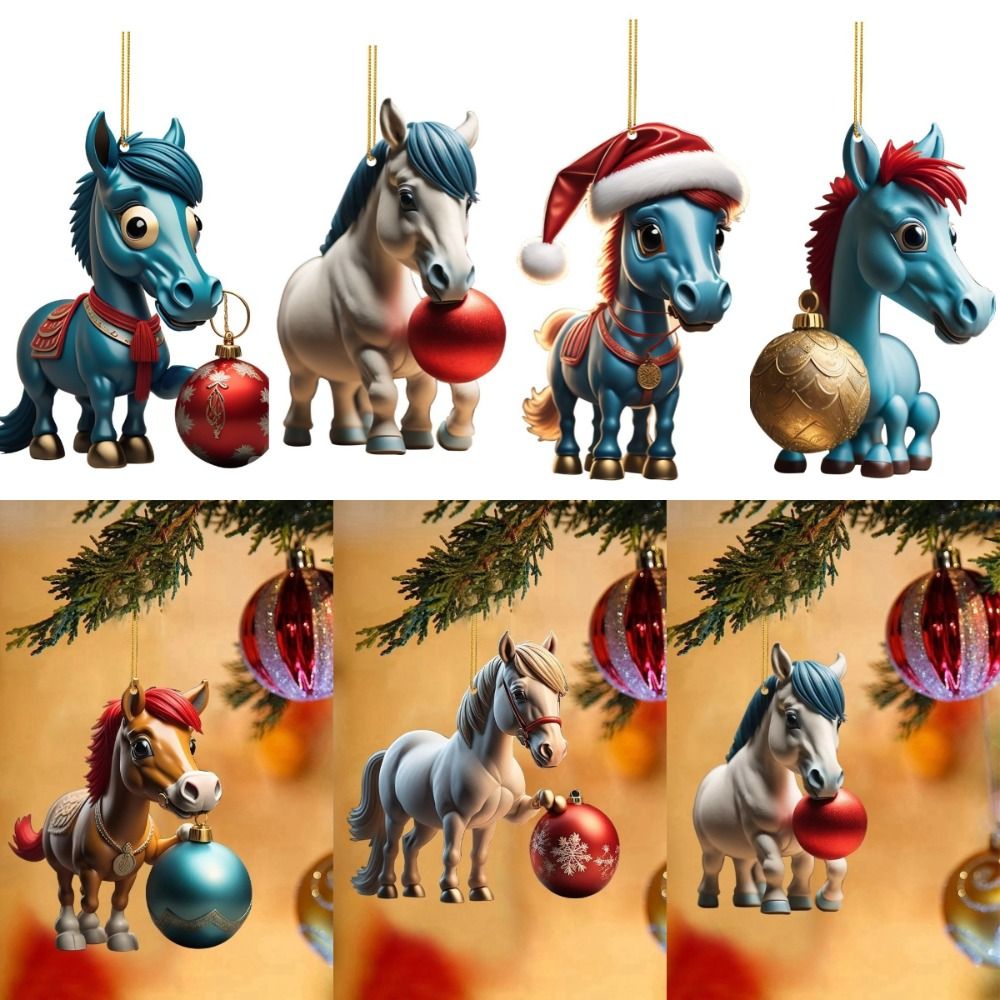 2D Flat Christmas Hanging Pend - مراجعة Car Accessories Xmas Gifts وسعره
