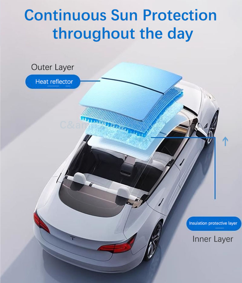 Car Skylight Sunshade For BYD  - مراجعة Car Accessories For Winter وسعره