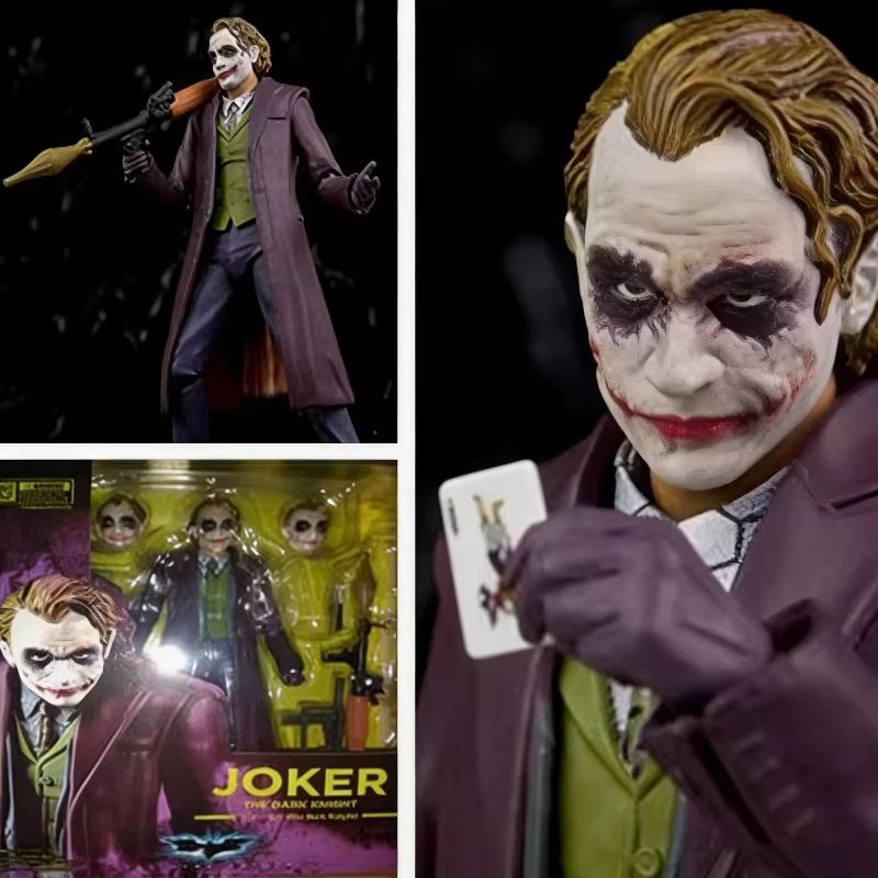 15cm Anime SHF The Dark Knight - مراجعة Car Accessories Joker وسعره