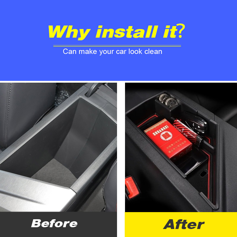 Car Armrest Parts Storage Box  - مراجعة Car Accessories Essentials وسعره