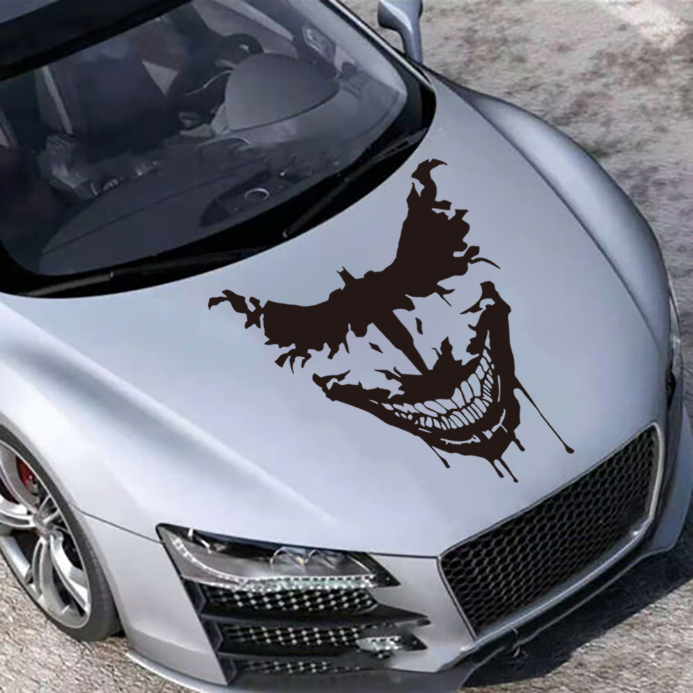 Cartoon Laughing Joker HAHAHA  - مراجعة Car Accessories Joker وسعره