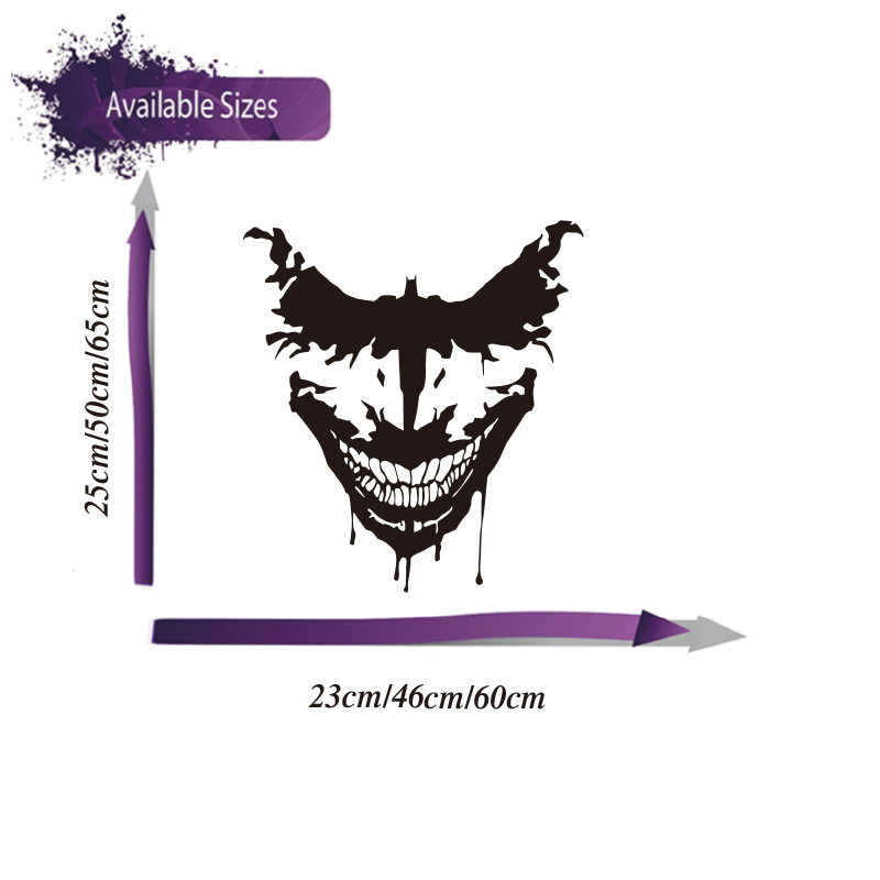 Cartoon Laughing Joker HAHAHA  - مراجعة Car Accessories Joker وسعره