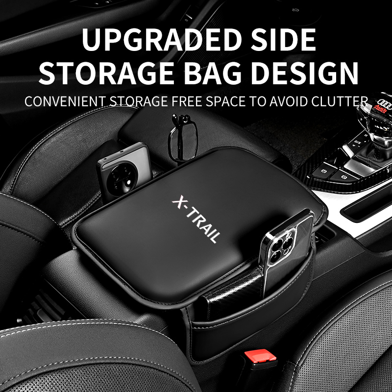 Leather Car Armrest Box Pad Ce - مراجعة Car Accessories Nissan Xtrail وسعره