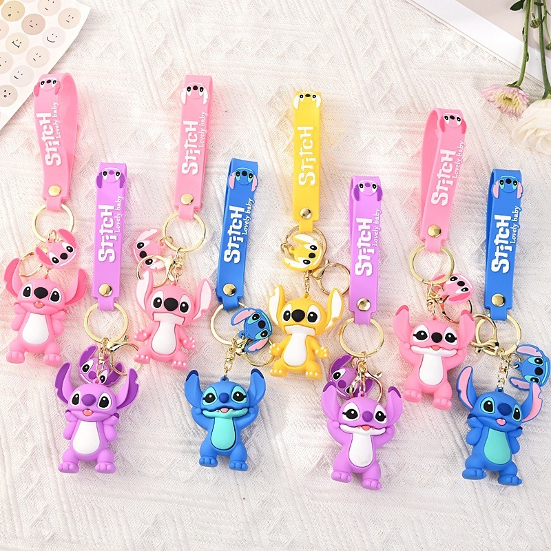 Kawaii Lilo & Stitch Toys Keyc - مراجعة Car Accessories Girl وسعره