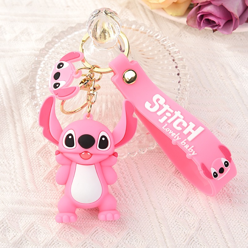 Kawaii Lilo & Stitch Toys Keyc - مراجعة Car Accessories Girl وسعره