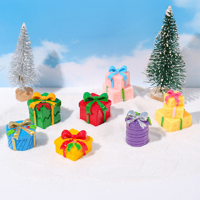 1Pc Mini Christmas Gift Box Re - مراجعة Car Accessories Xmas Gifts وسعره