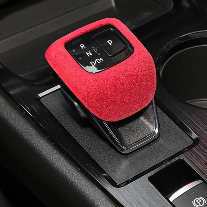 Suede Leather Car Gear Shift K - مراجعة Car Accessories Nissan Xtrail وسعره