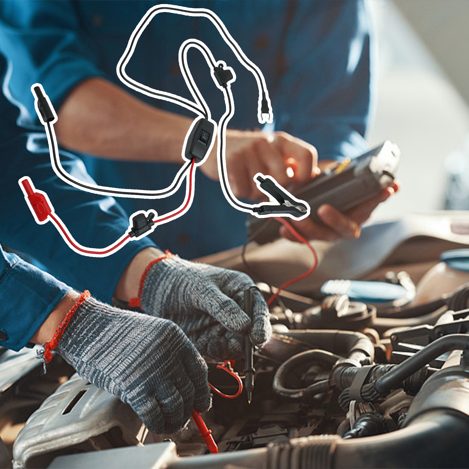 As Shown Parasitic Drain Teste - مراجعة Car Accessories In Store وسعره