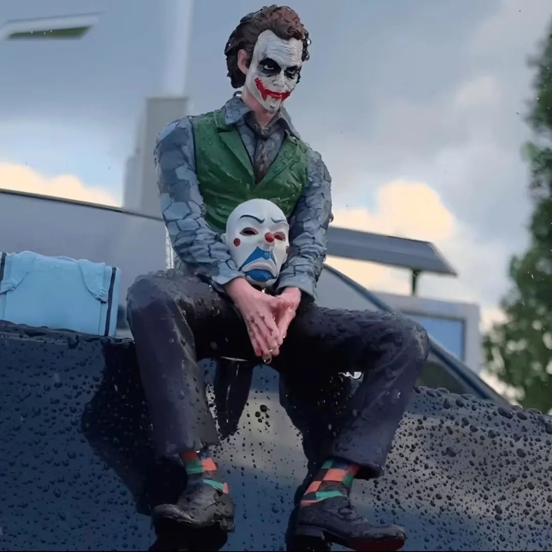 New Joker Heath Ledger Action  - مراجعة Car Accessories Joker وسعره