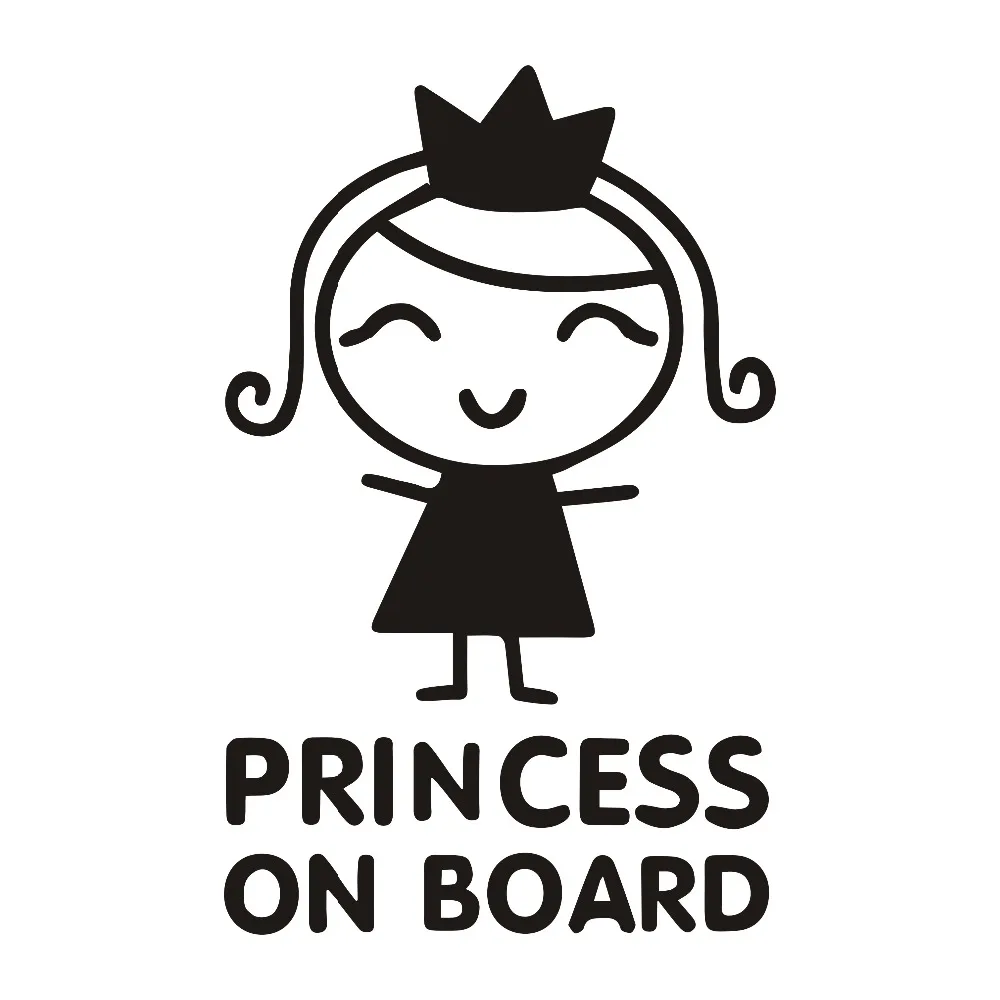 Car Stickers Personality Princ - مراجعة Car Accessories Girl وسعره