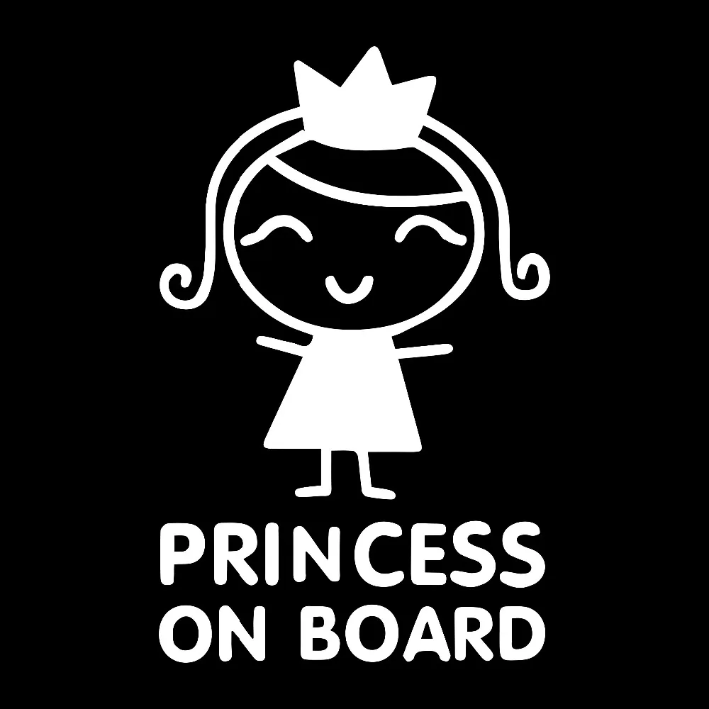 Car Stickers Personality Princ - مراجعة Car Accessories Girl وسعره