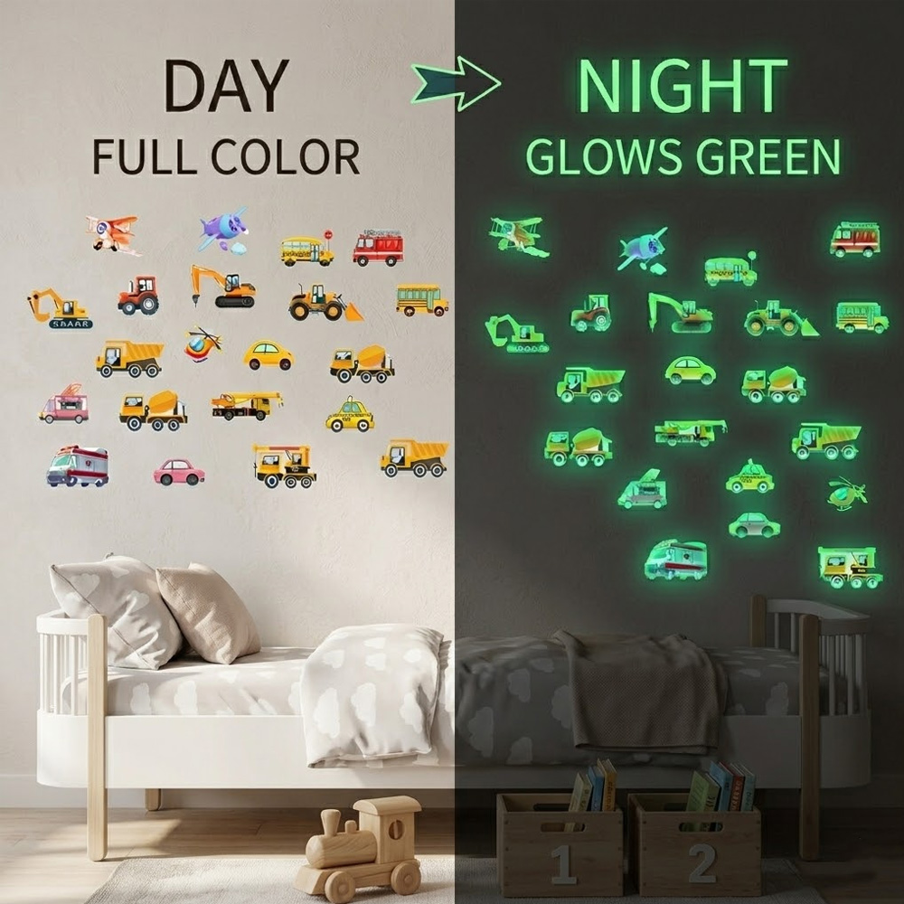 Luminous Car Wall Sticker 21Pc - مراجعة Car Accessories Quotes وسعره