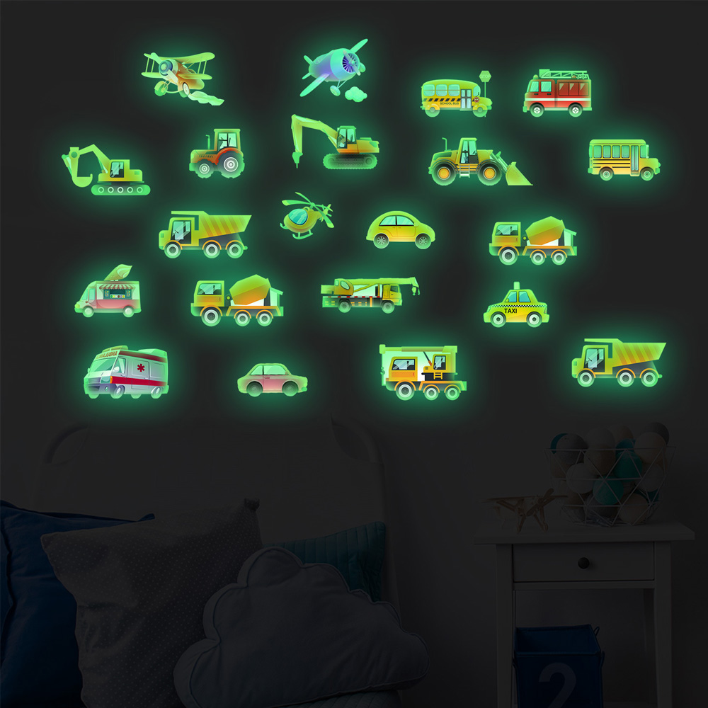 Luminous Car Wall Sticker 21Pc - مراجعة Car Accessories Quotes وسعره