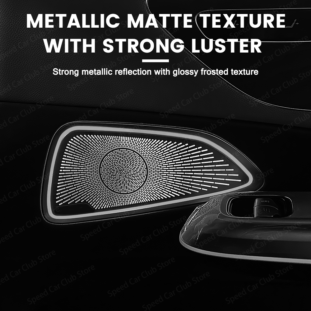 Decorative No LED Speaker Cove - مراجعة Car Accessories Mercedes وسعره