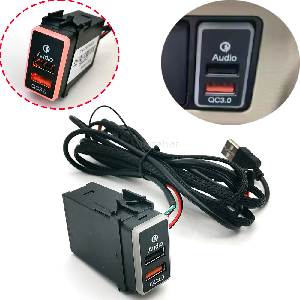 12V/24V Car QC3.0 USB Input Ad - مراجعة Car Accessories Nissan Xtrail وسعره
