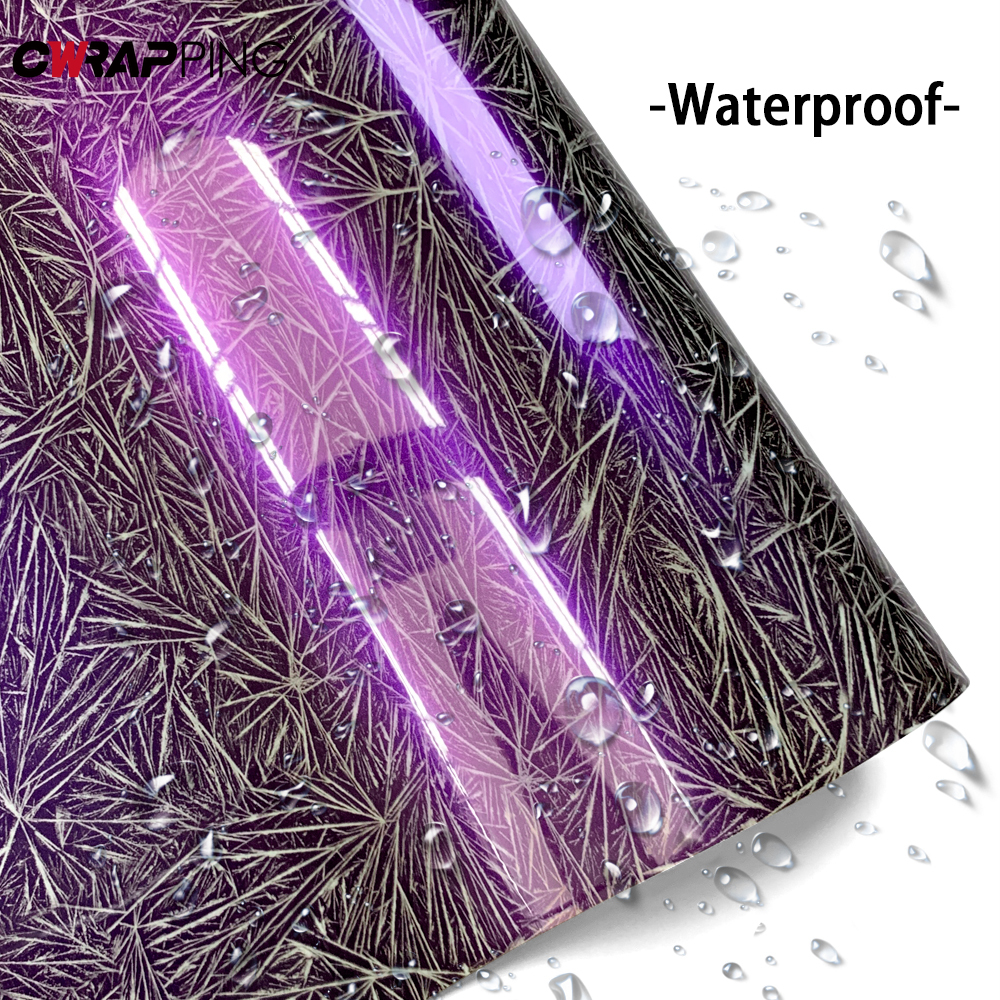 150CM Car Stickers Glossy Viny - مراجعة Car Accessories For Winter وسعره