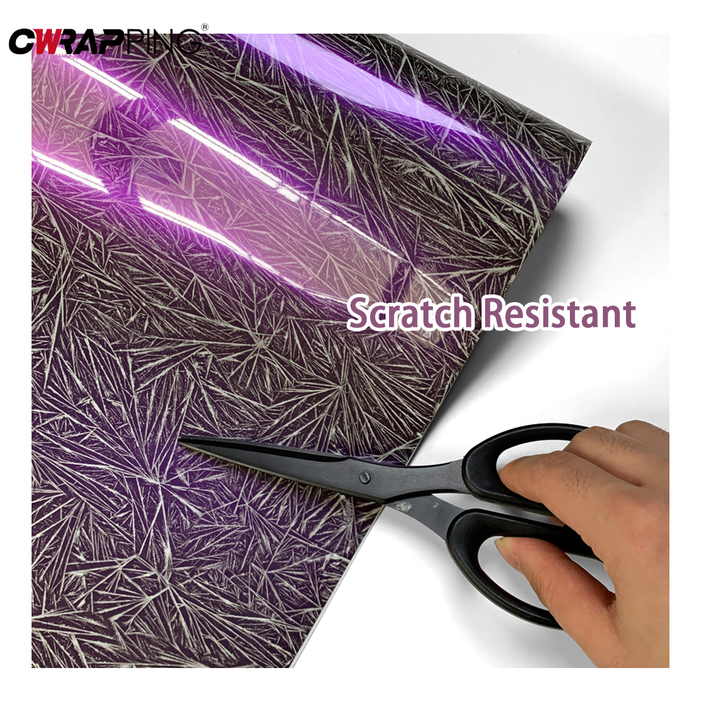 150CM Car Stickers Glossy Viny - مراجعة Car Accessories For Winter وسعره