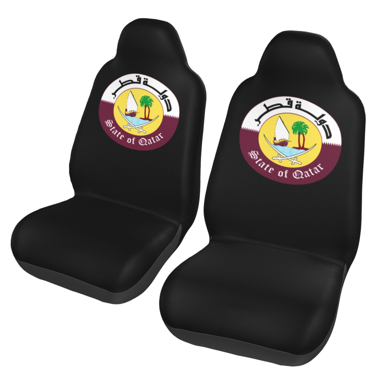 Qatar National Emblem Pattern  - مراجعة Qatar Car Accessories وسعره